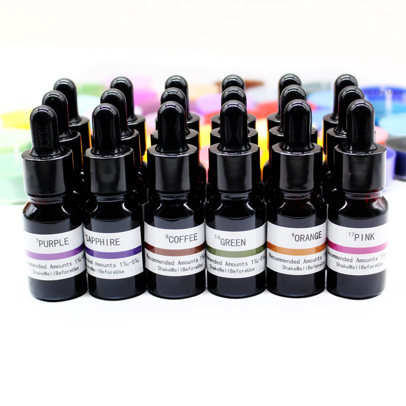 Colorante Liquido per Candele  - Resin Pigment Set recensione e prezzo