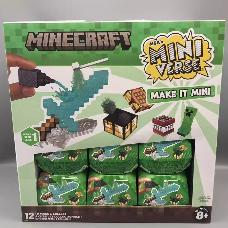 MGA Miniverse Minecraft Make I - Resin Crafting Minecraft recensione e prezzo