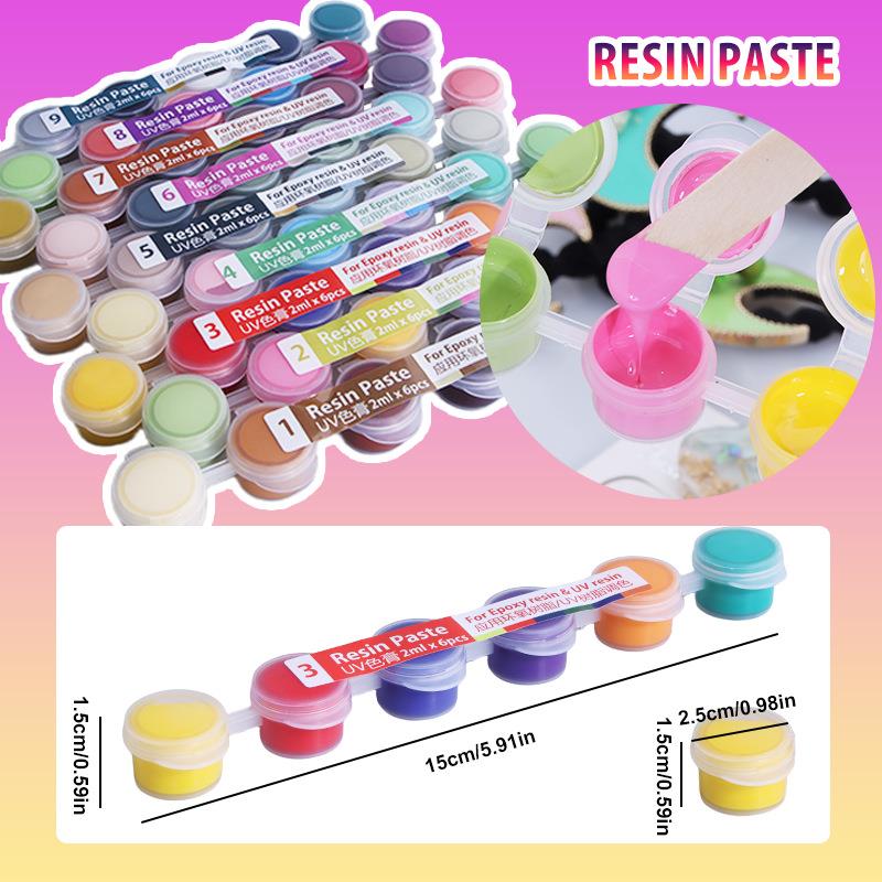 Set di 6 Colori Pigmento in Pa - Resin Pigment Set recensione e prezzo