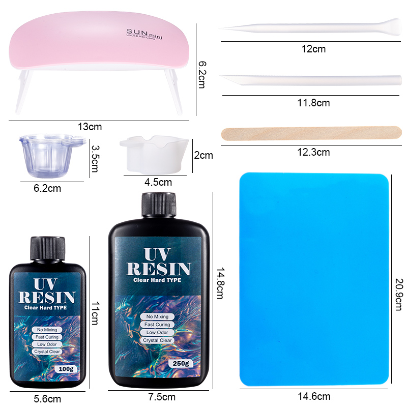 100g/250g Trasparente Resina U - Resin Jewelry Kit recensione e prezzo